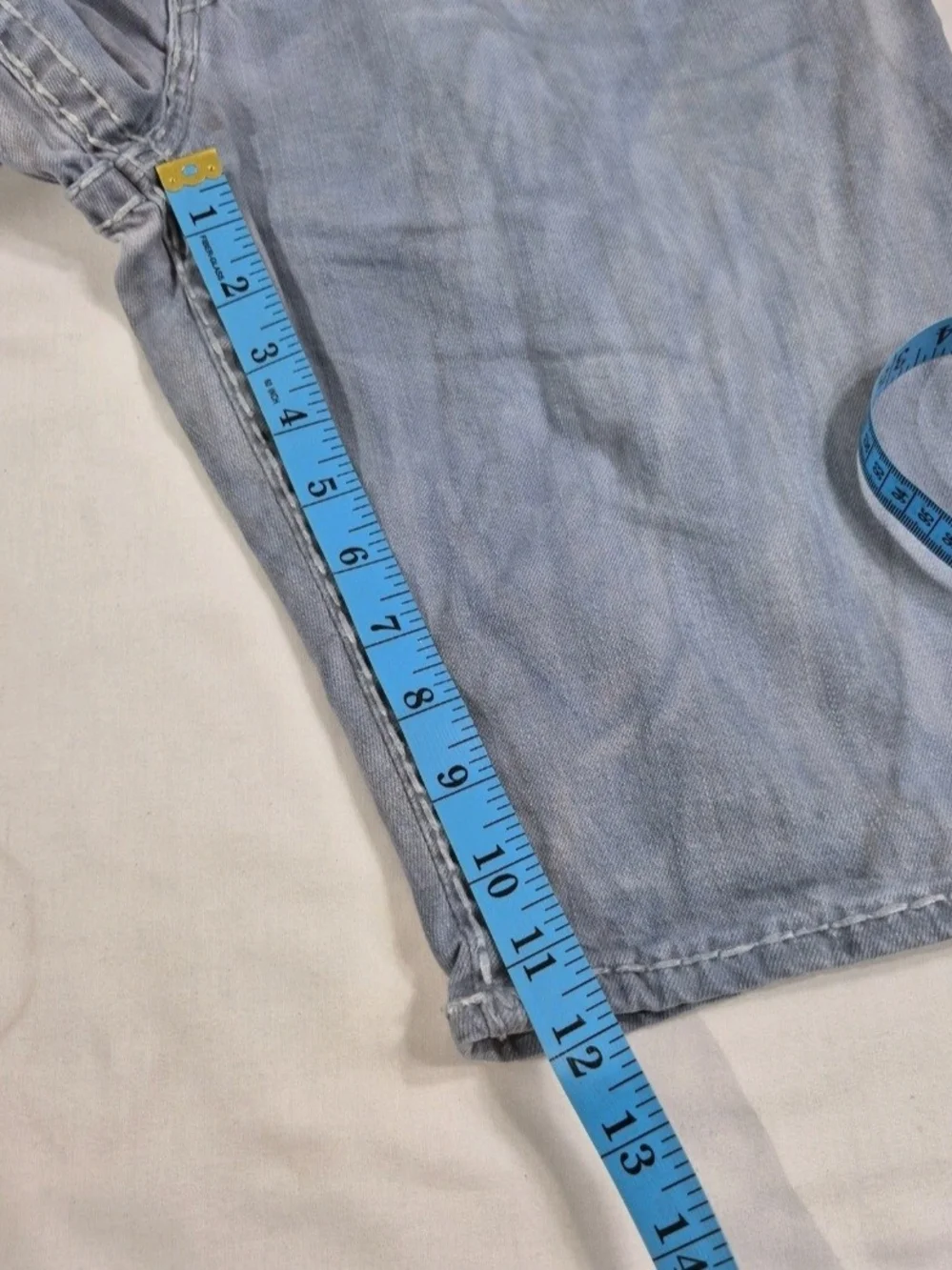 TRUE RELIGION Men's Shorts Size 38 Relaxed Skinny Gray Rocco Relaxed Skinny  57